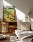 Plakat - Queniva patchwork landscape