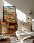 Plakat - Queniva patchwork landscape