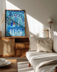 Poster - Lighthouse Beach art