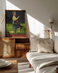 Plakat - Soccer Player Celebration