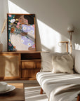 Plakat - Mother and Daughter in wildflower garden - Bea Müller