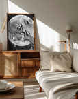 Plakat - Moon and Tiger Original