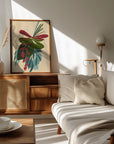 Plakat - Thea holiday bouquet in sepia