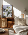 Poster - Evadne peonies in lilac