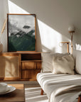 Plakat - Mountain Snow 04 - Admen.dk