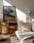 Plakat - Mountain Snow 03 - Admen.dk