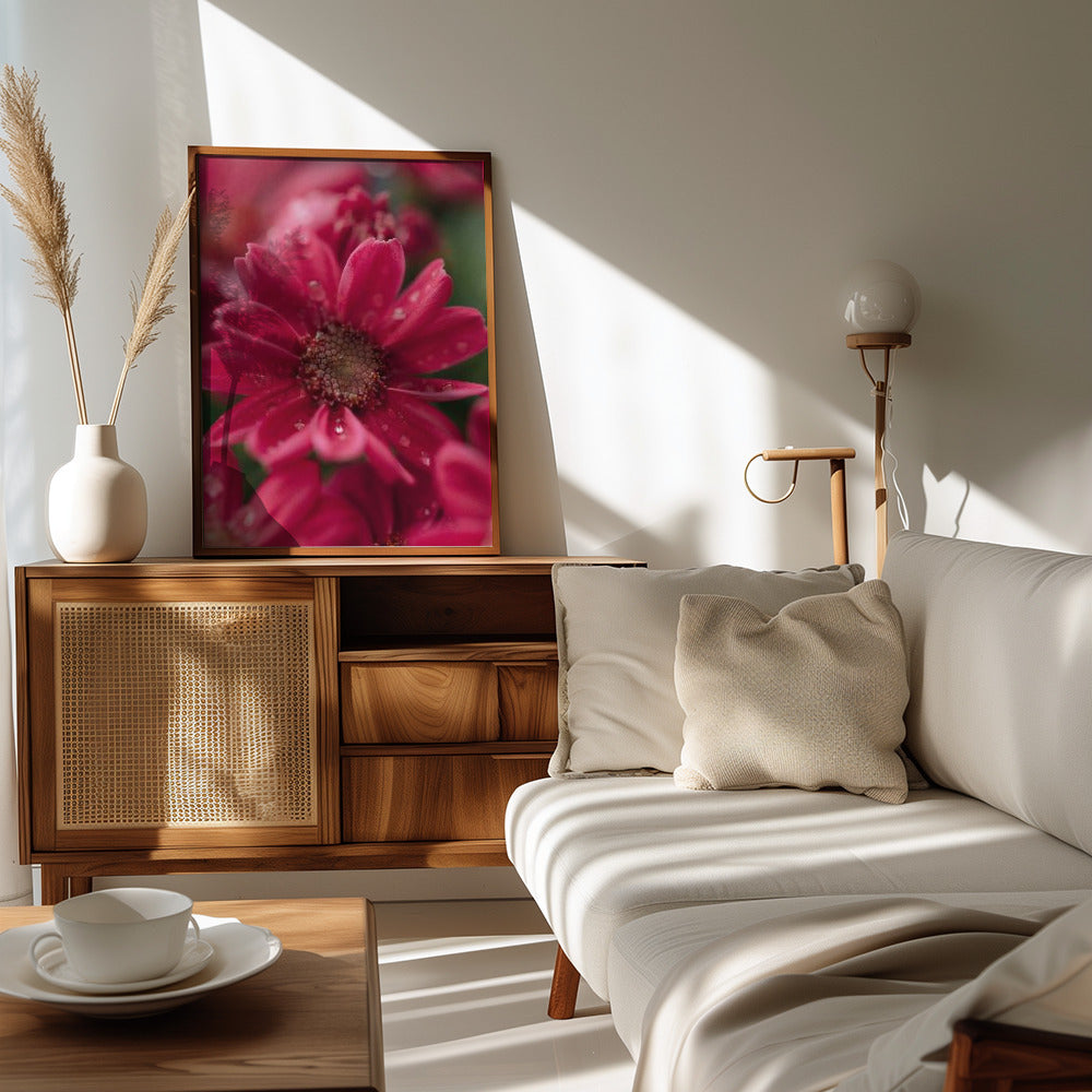Plakat - Red Flowers 09 - Admen.dk