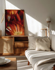 Plakat - Red Flowers 10 - Admen.dk