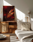 Plakat - Red Flowers 14 - Admen.dk