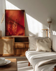 Plakat - Red Flowers 13 - Admen.dk