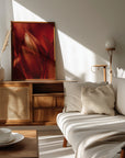 Plakat - Red Flowers 19 - Admen.dk
