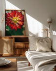 Plakat - Red Flowers 29 - Admen.dk