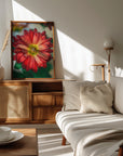 Plakat - Red Flowers 32 - Admen.dk