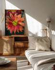 Plakat - Red Flowers 34 - Admen.dk
