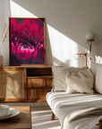 Plakat - Red Flowers 38 - Admen.dk
