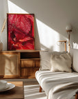 Plakat - Red Flowers 52 - Admen.dk