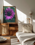Plakat - Purple Flowers 07 - Admen.dk