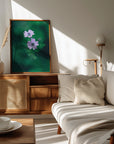 Plakat - Purple Flowers 10 - Admen.dk
