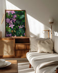 Plakat - Purple Flowers 11 - Admen.dk