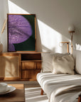 Plakat - Purple Flowers 19 - Admen.dk