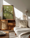 Plakat - White Flowers 01 - Admen.dk