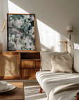 Plakat - White Flowers 13 - Admen.dk