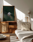 Plakat - White Flowers 17 - Admen.dk
