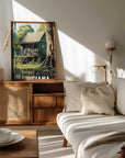 Plakat - Bayous i Louisiana - Thomas Chedeville