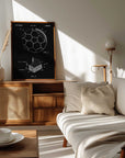 Plakat - Soccer Ball Patent Design