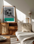 Plakat - Hand Drawn Football