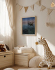 Plakat - Early Morning Fishing - Admen.dk