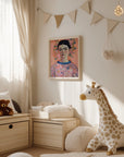 Plakat - Young Frida (Peach) - Admen.dk