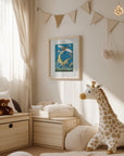 Plakat - Bloodless Giraffe Hunt - Admen.dk