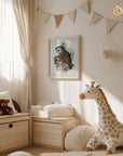 Plakat - Chestnut Faced Owl - Admen.dk