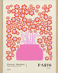 Plakat - Flower Market. Paris - Admen.dk