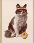 Plakat - Chat Tennis - Admen.dk