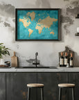 Plakat - Lexy world map