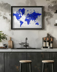 Poster - Nadi's world map in Spanish