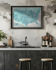 Plakat - Highly detailed map of the United States, Harriet