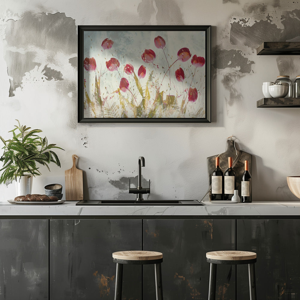 Plakat - Happy tulips