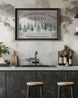 Poster - Vintage Christmas tree farm (2)