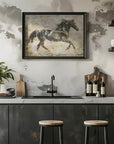 Plakat - Horse Vintage Art Illustration 03