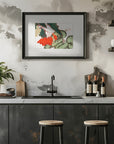 Plakat - Cracklin Rosie Begonia Flower - Admen.dk