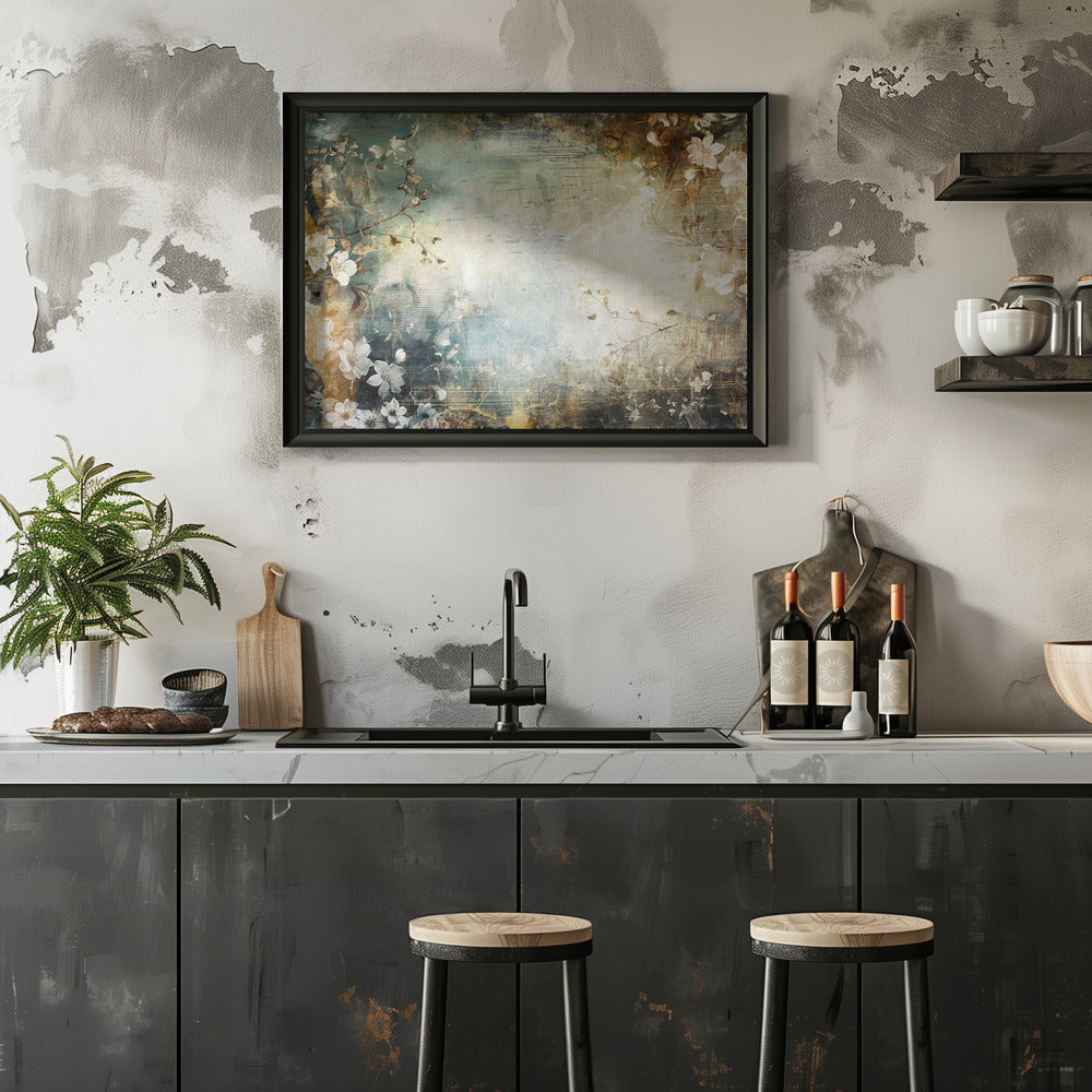 Plakat - Flower Floral Art Illustration Wallart 118