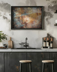 Plakat - Woman Portrait Abstract Art Illustration Wallart 04