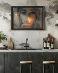 Plakat - Woman Portrait Abstract Art Illustration Wallart 24