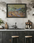 Plakat - Vincent Van Gogh's Olive Trees (1889) - Admen.dk