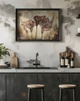 Plakat - Flower Floral Art Vintage Style 5