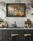 Plakat - Flower Floral Art Vintage Style 7