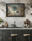 Plakat - Flower Floral Art Vintage Style 9